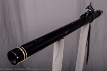 Nigerian Ebony Native American Flute, Minor, Mid G-4, #K34I (6)
